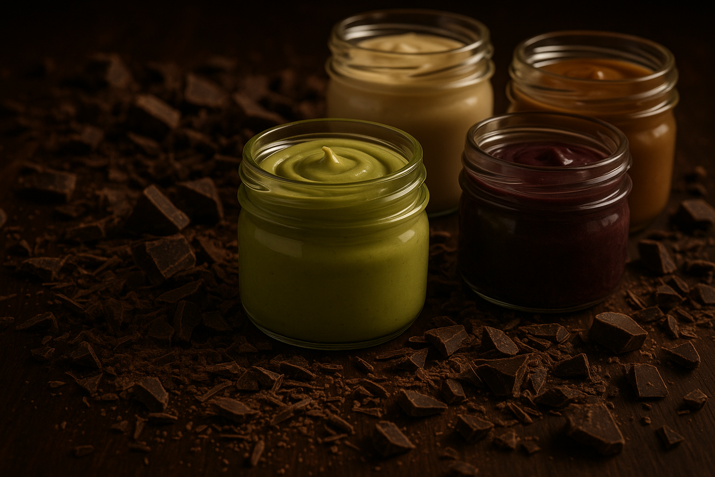 Can I have a Pistachio Green filling in one of the jars?